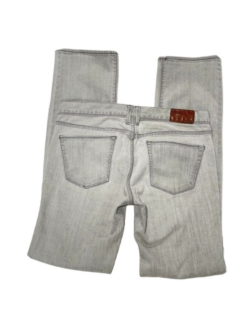 MADEWELL Jeans Rail Straight Stretch Gray Denim Women's Size 26 X 32
